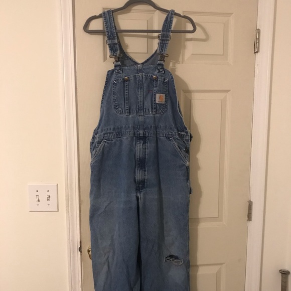 vintage carhartt overalls